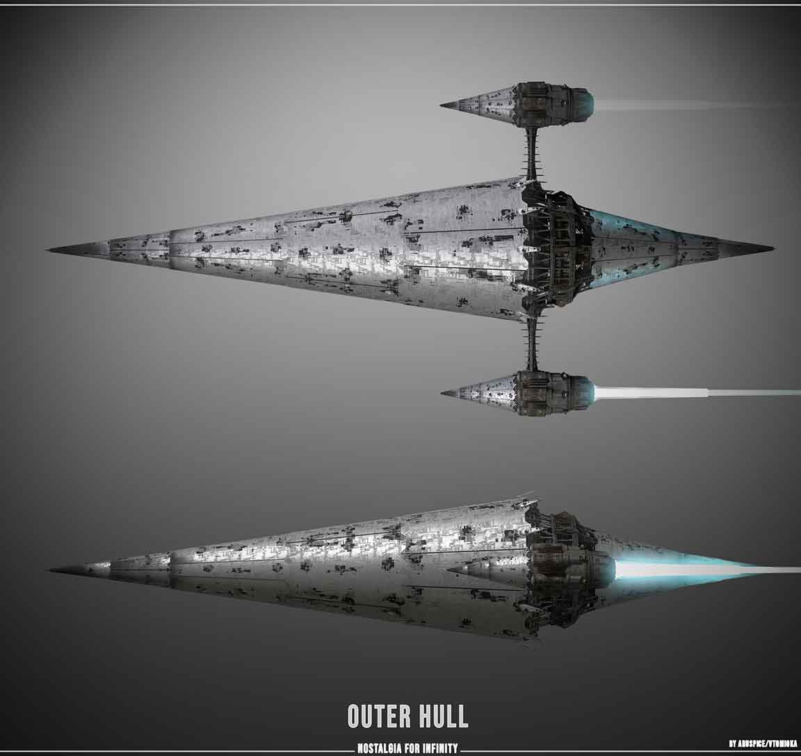 Lighthugger concept art by Victor Tomioka